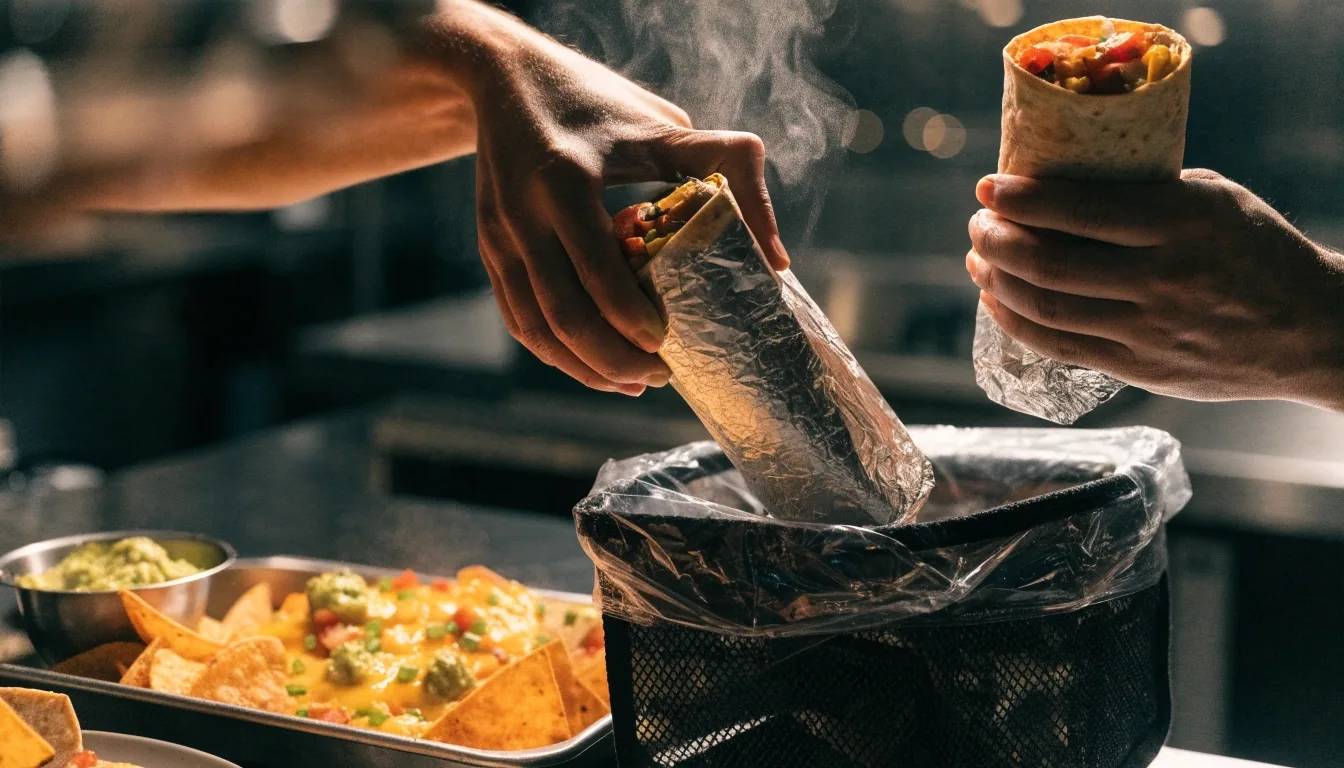 Office team sharing Guzman y Gomez bowls for a working lunch
